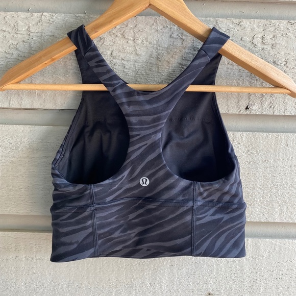 SOLD lululemon | wunder train high-neck long-line bra | size 4 - Picture 3 of 4